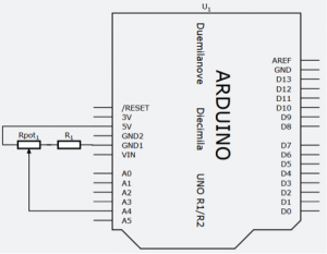 Diagrama elétrico do circuito do projeto