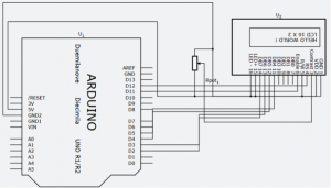 Diagrama elétrico do circuito utilizado