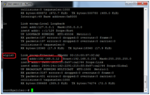 Localizando o endereço IP da placa Wifi