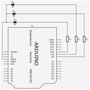 Esquema do circuito utilizado no post