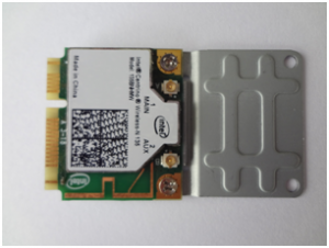 Montagem da placa Wifi no adaptador