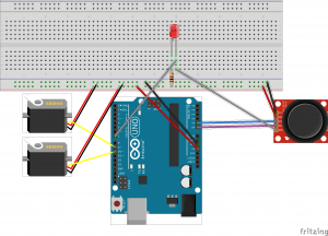 Diagrama de montagem do circuito
