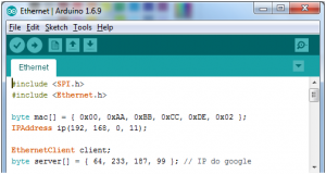 Declaração dos objetos de conexão