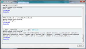Instalando os arquivos da placa