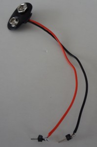 Adaptador de bateria cortado